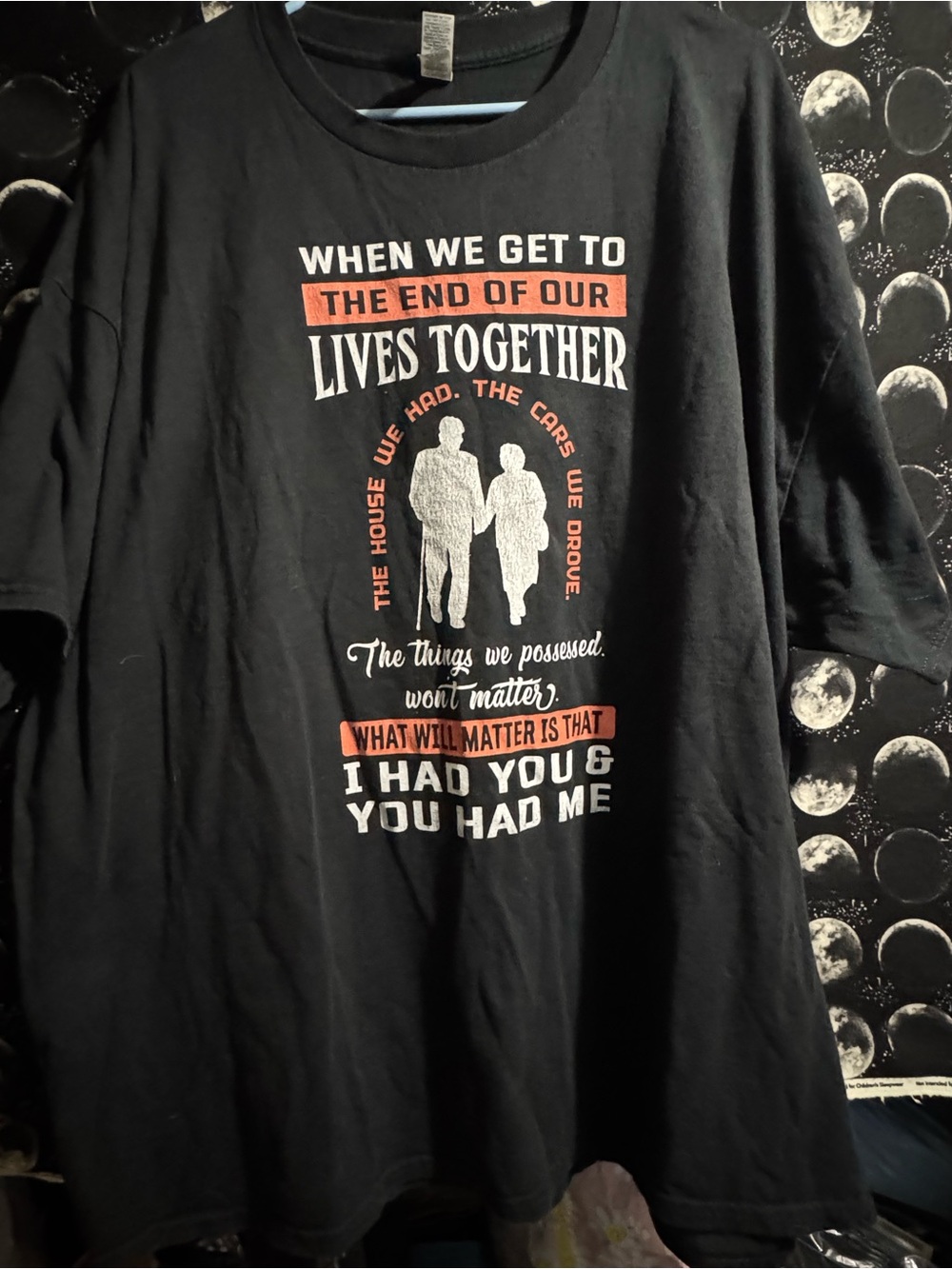 Black Graphic Crewneck T-Shirt